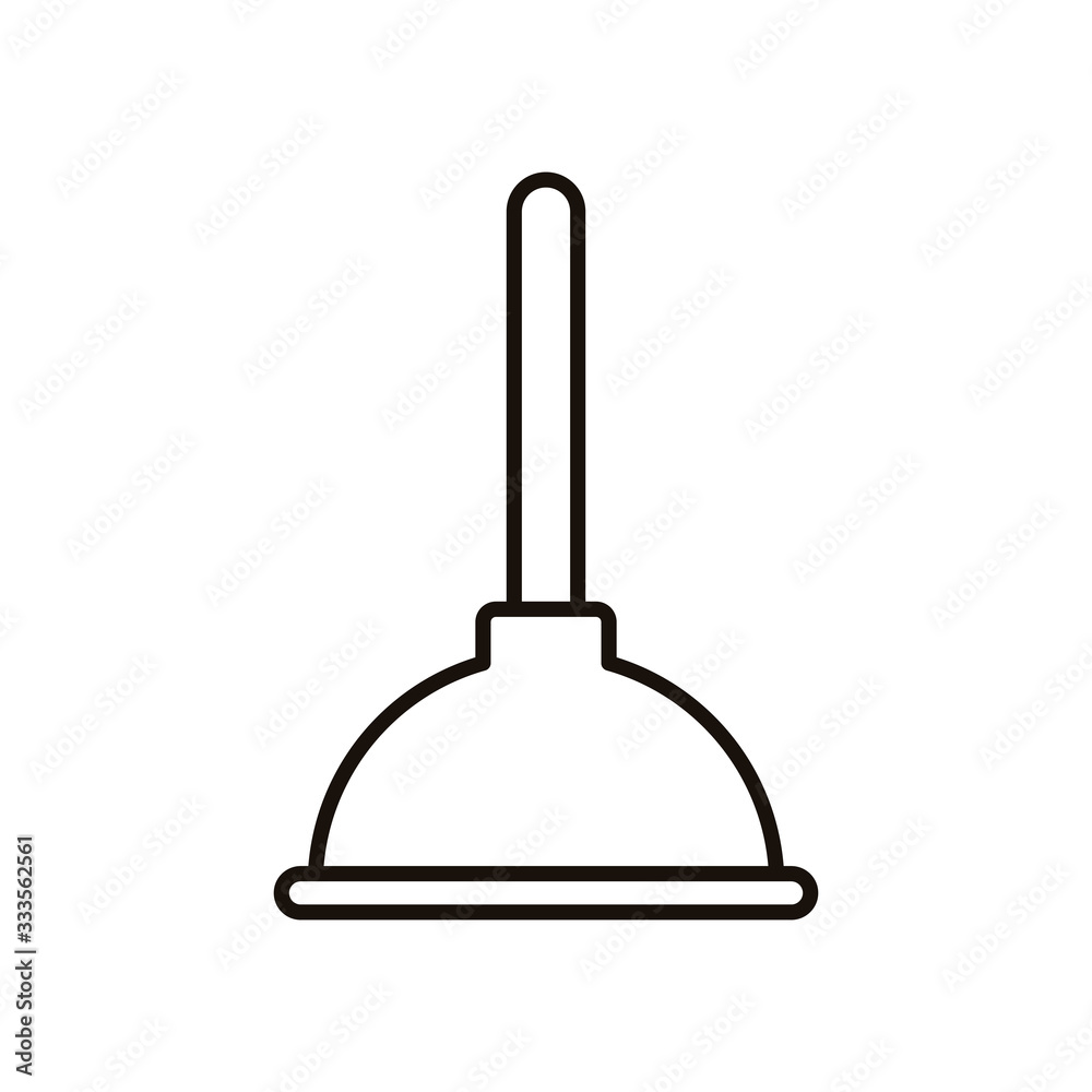 toilet bomb tool line style icon toilet bomb tool line style icon
