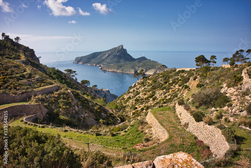 nice and beautiful landscape in spain