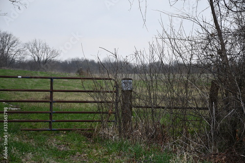 Tableau sur toile Private Property