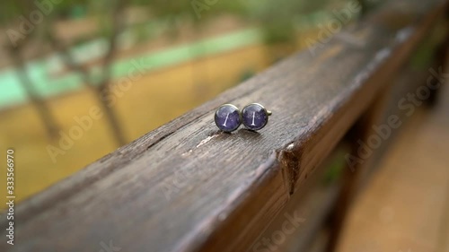 Elegant wedding cufflinks 