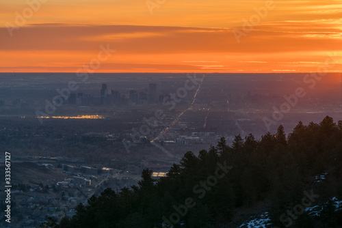 Denver, Colorado Sunrise