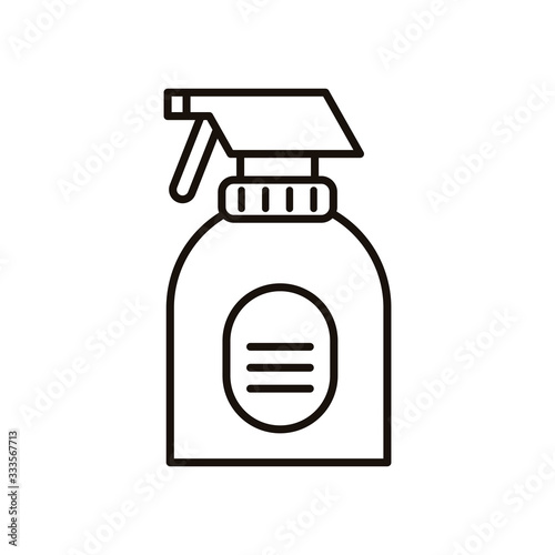 disinfectant spray bottle product line style