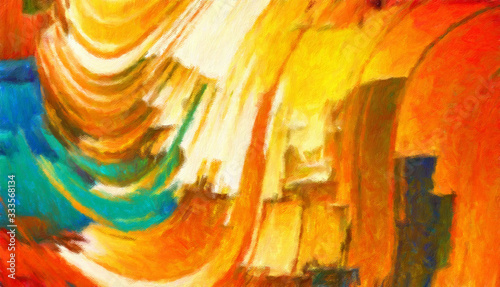 Wall art. Art poster. Stock. Abstract painting in oil. Pattern for creating d...