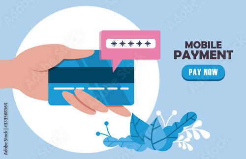 payment online technology with credit card
