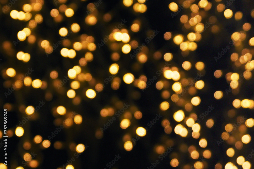 Christmas and Happy new year on blurred bokeh with snowfall banner background Christmas and Happy new year on blurred bokeh with snowfall banner background