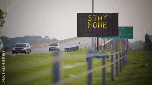 COVID19 - Coronavirus road sign
