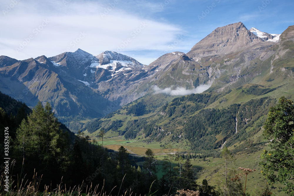 Views along north section of Grossglockner High Alpine Road, Austria