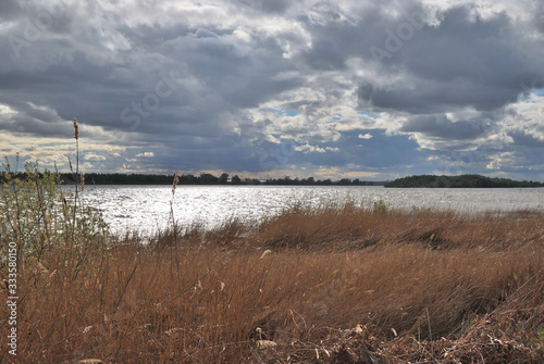 Spring high water on the Irtysh River