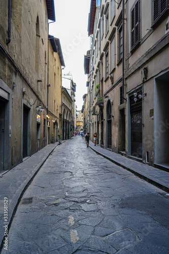 narrow street in old town © Denis Andreev