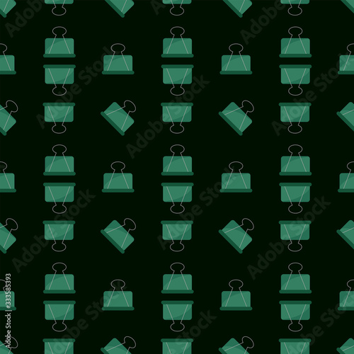 Clippers pattern, illustration, vector on white background