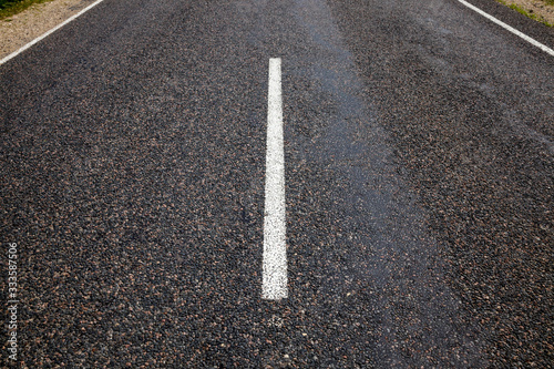 paved public road