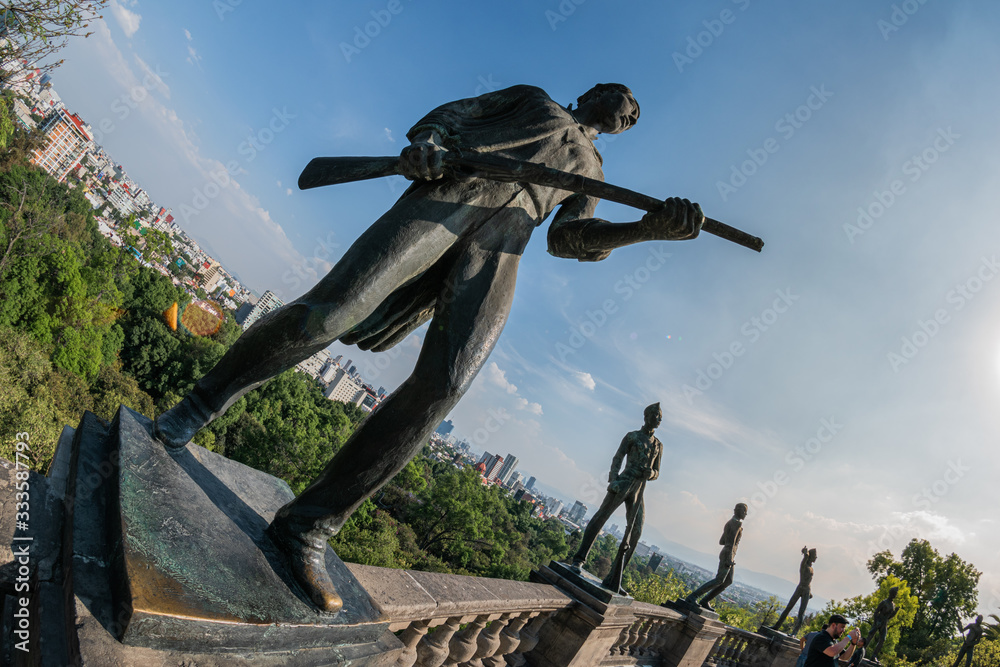 Boy Heroes Cahpultepec Castle Mexico City Boy Heroes Cahpultepec Castle Mexico City
