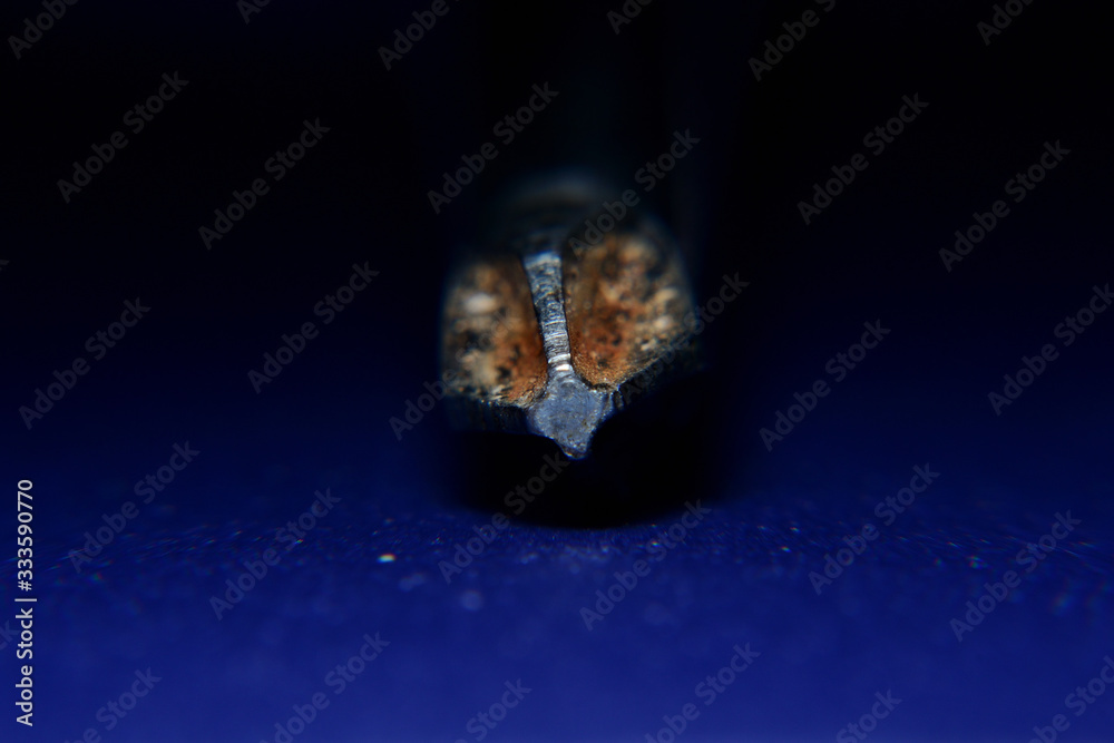 Screwdriver isolated with blury background Screwdriver isolated with blury background