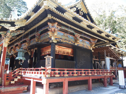 Fotografie ＜静岡 久能山東照宮＞shrine at shizuoka