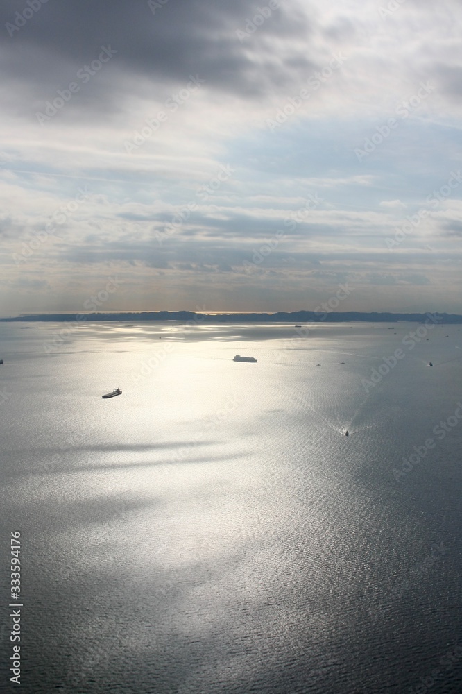 Obraz premium sunset over the sea