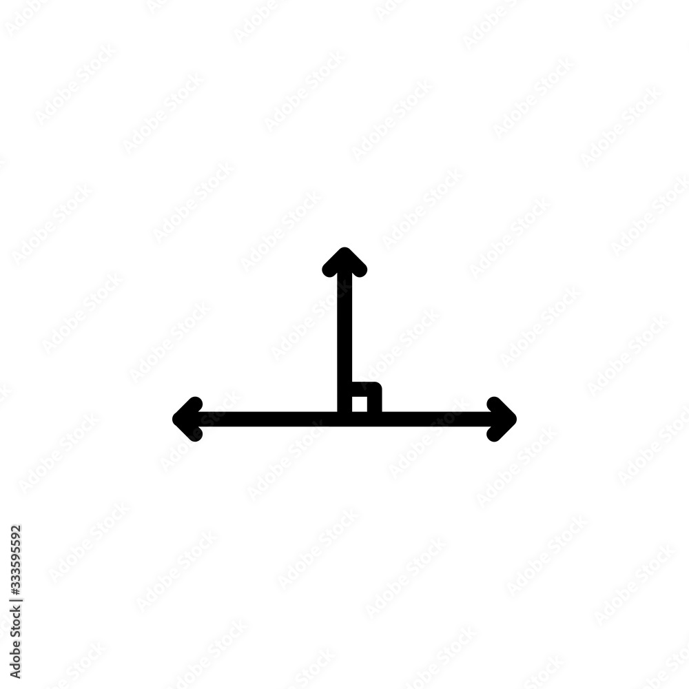 right angle and mathematics icon. Perfect for application, web, logo, game and presentation template. icon design line style right angle and mathematics icon. Perfect for application, web, logo, game and presentation template. icon design line style