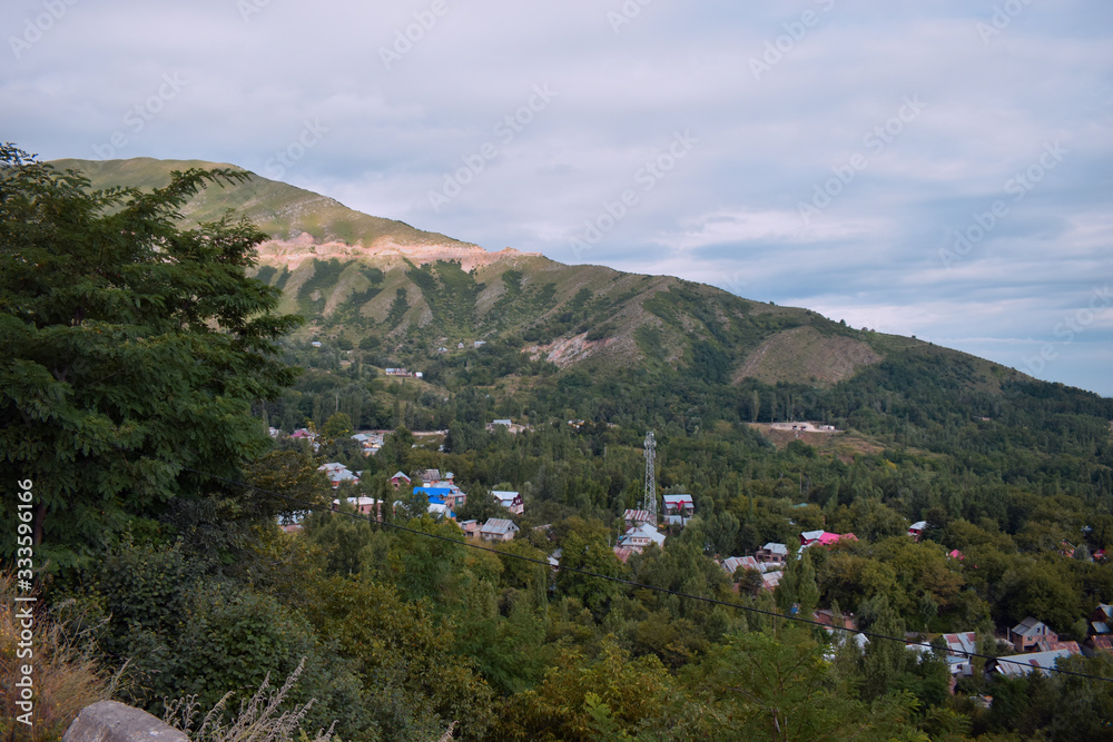 village in mountains