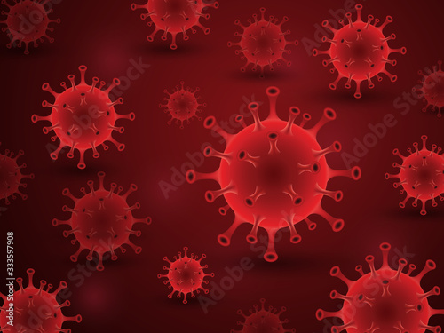 coronavirus background