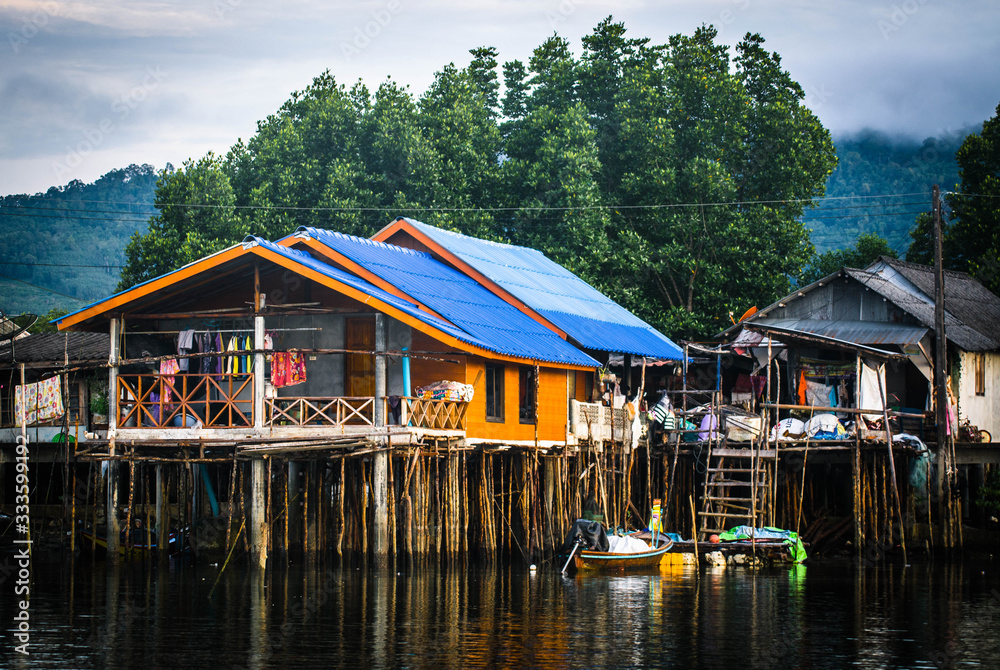  Fishing village In southern Thailand