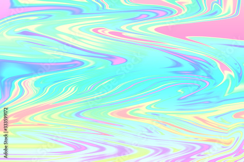 Bright pastel liquid acrylic paints.Abstract background  effect with pastel color tone.Wallpaper design illustration.
