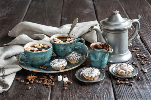 Coffee and cakes