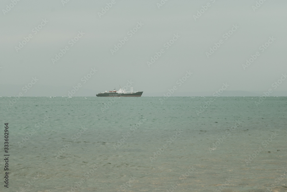 boat on the sea