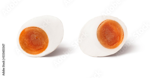 Fotografía Salted egg yolk powder with salted eggs