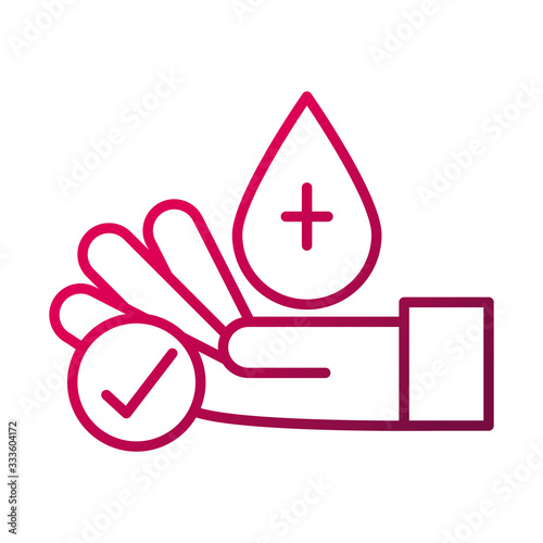 washing hands frequently prevent spread of covid19 gradient icon