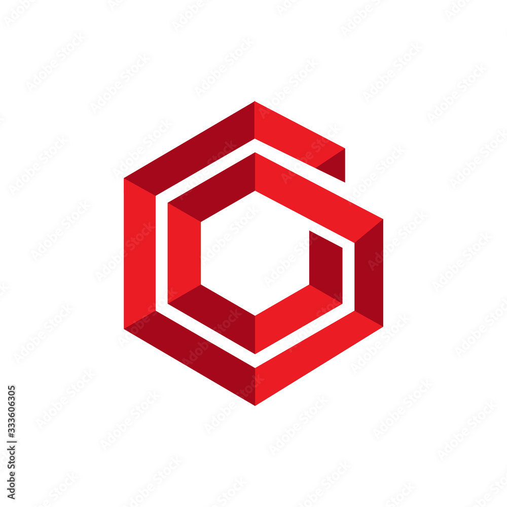 modern geometric hexagonal logo vector. hexagon design icon vector element modern geometric hexagonal logo vector. hexagon design icon vector element