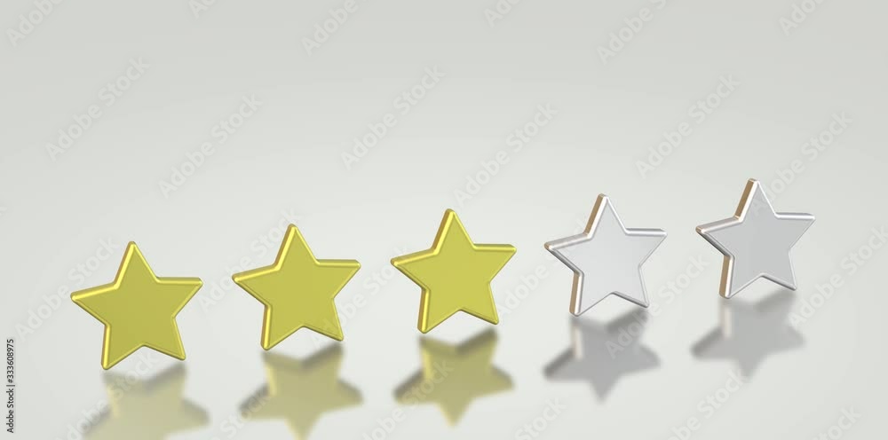 3d rendered illustration of a star 3d rendered illustration of a star