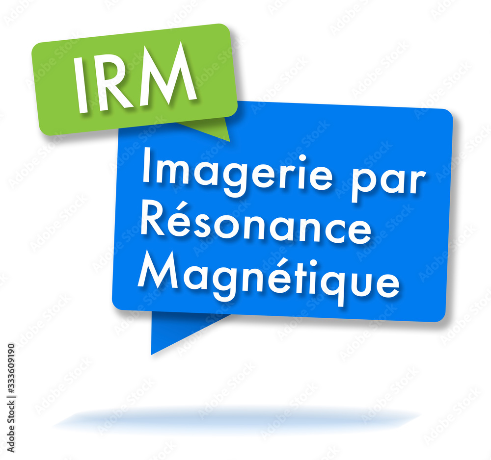 French IRM initials in colored bubbles French IRM initials in colored bubbles