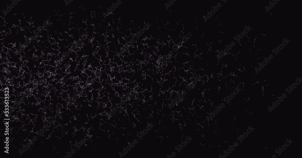 Network Mesh Procedural Art background illustration Network Mesh Procedural Art background illustration