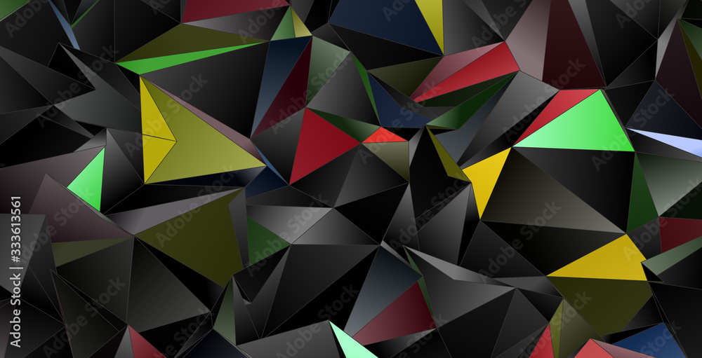 Triangular 3d, modern background Triangular 3d, modern background