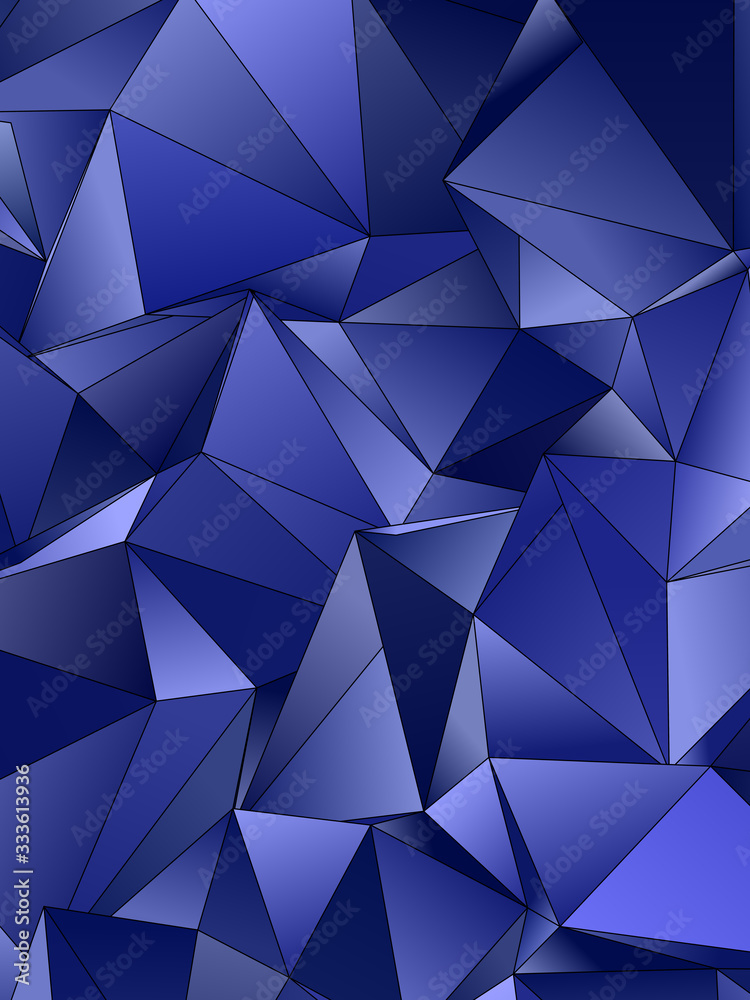 Triangular 3d, modern background Triangular 3d, modern background