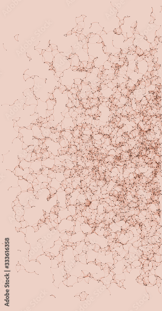Network Mesh Procedural Art background illustration Network Mesh Procedural Art background illustration