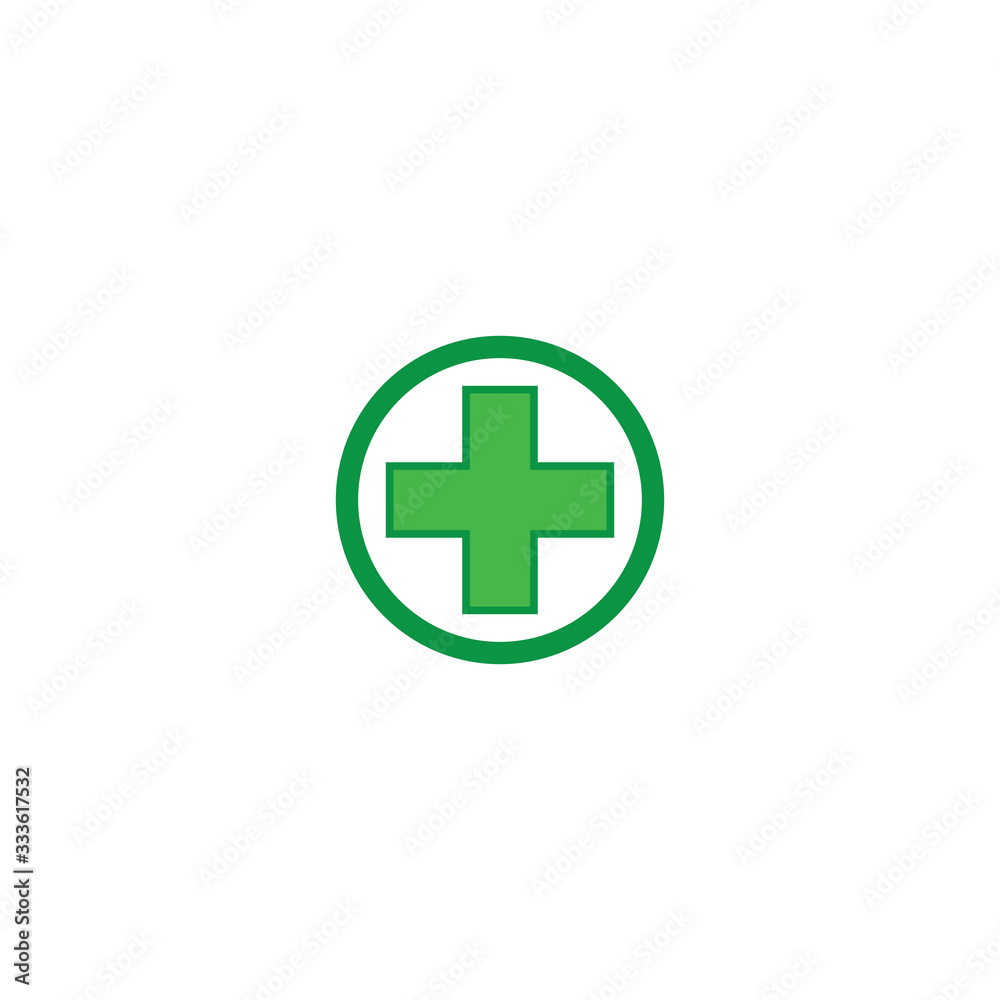Cross medical Logo Template vector Cross medical Logo Template vector