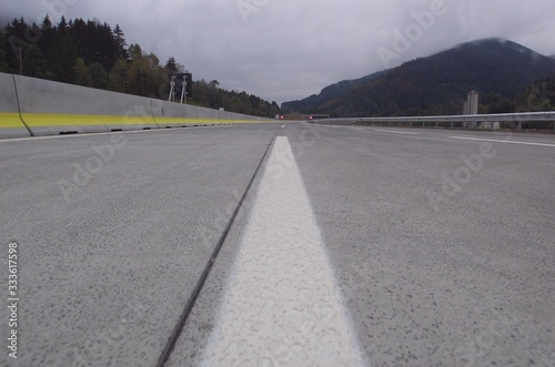 tollroad in austria photo