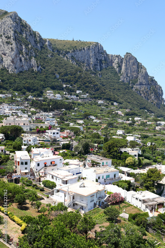 Capri, Italy: General view of the beautiful island