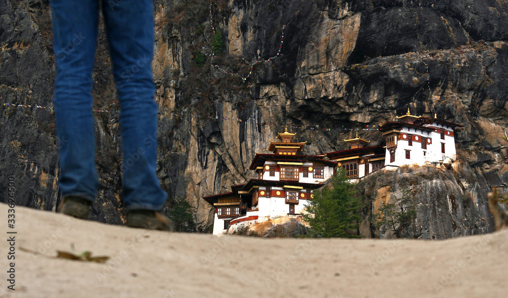 Fototapeta premium Tiger's Nest at Paro Taktsang - Bhutan