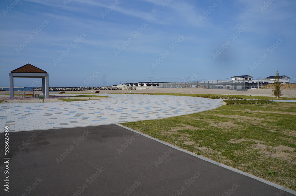 This is the situation along the coast, especially in Hamadori, Fukushima Prefecture in 2017. This is the situation along the coast, especially in Hamadori, Fukushima Prefecture in 2017.