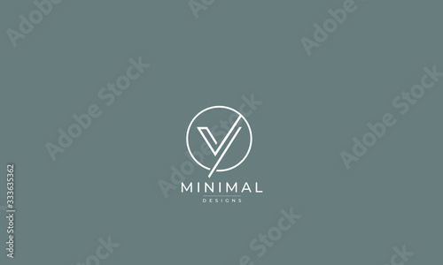 Alphabet letter icon logo Y