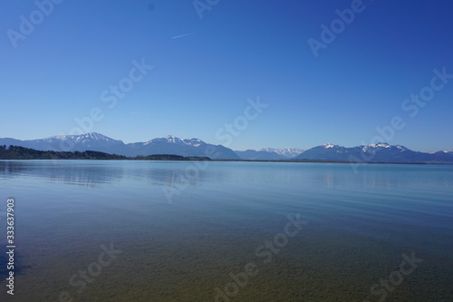View of lake Chiemsee
