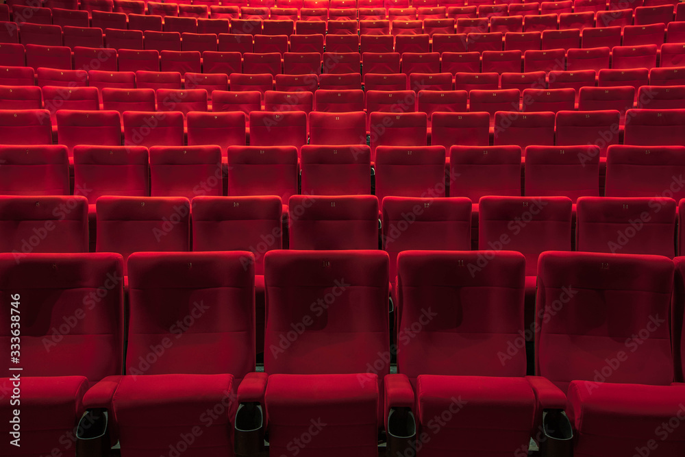 Absolutely empty cinema