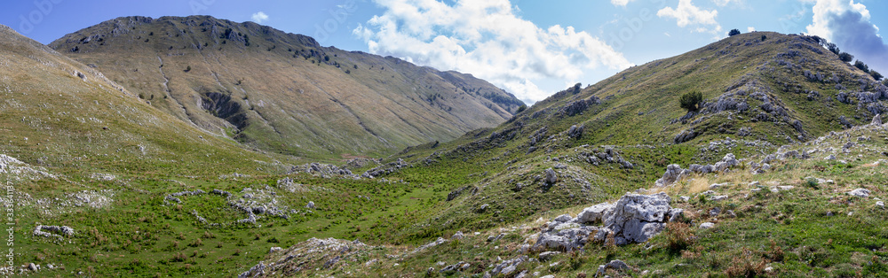 valley on the mountain peaks gallinola in matese park valley on the mountain peaks gallinola in matese park