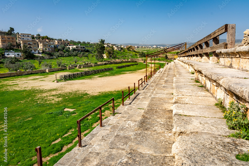 Hippodrome of Roman Ruins of Gerasa, Jerash, Jordan