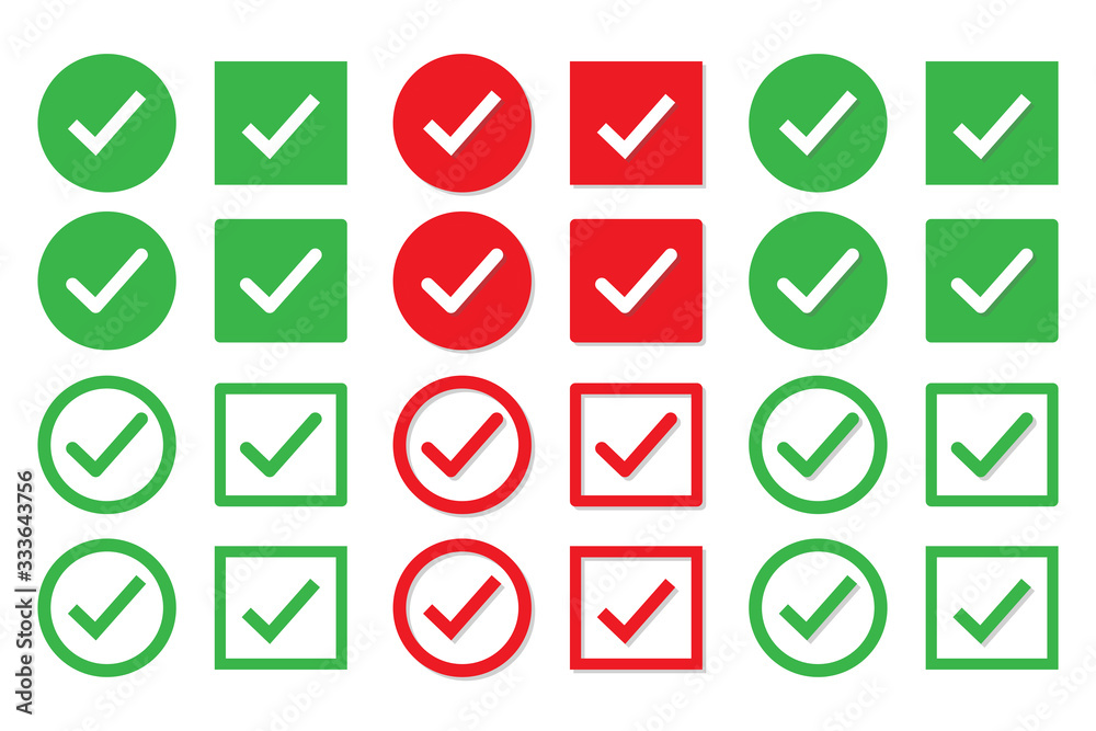 check mark icon correct sign green vector check mark icon correct sign green vector