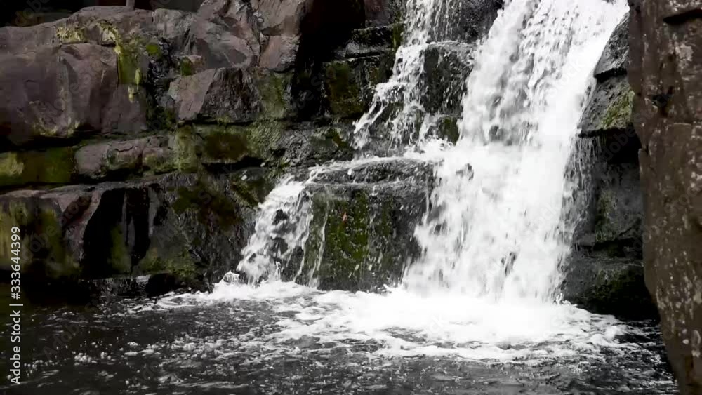 slow motion gloucester falls with low flow water due to drough slow motion gloucester falls with low flow water due to drough