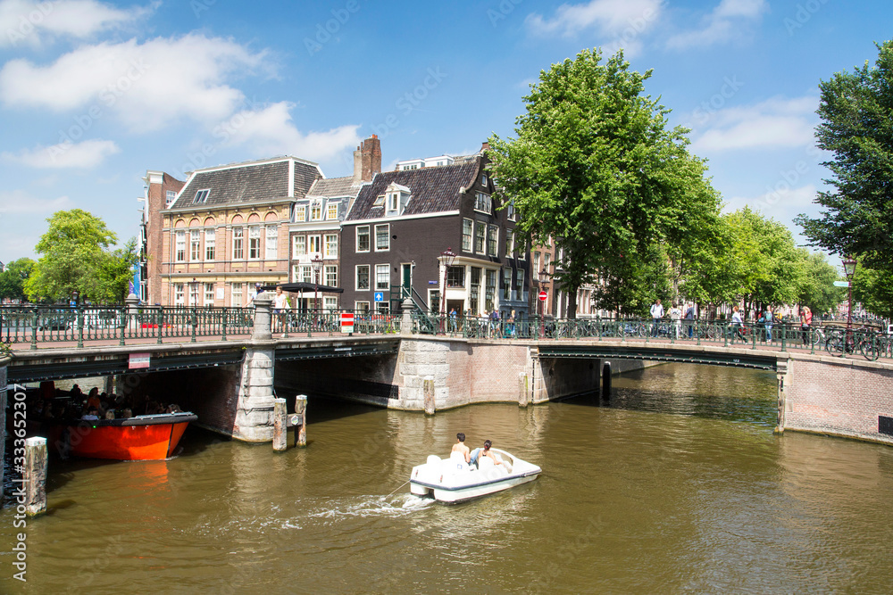 Naklejka premium Amsterdam - Nederland