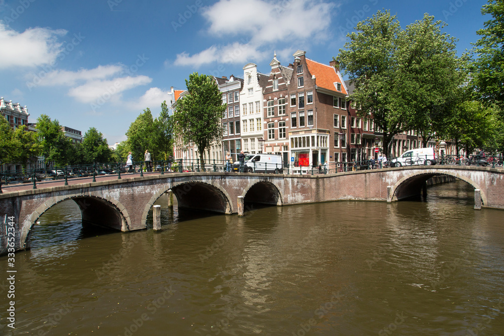 Naklejka premium Amsterdam - Nederland