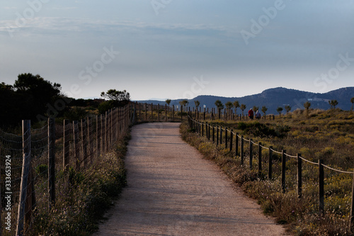 Fototapeta Naklejka Na Ścianę i Meble -  path in the coast in girona